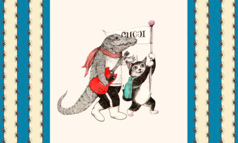 #PostaKidsClub: раскраска Gucci для маленьких поклонников бренда