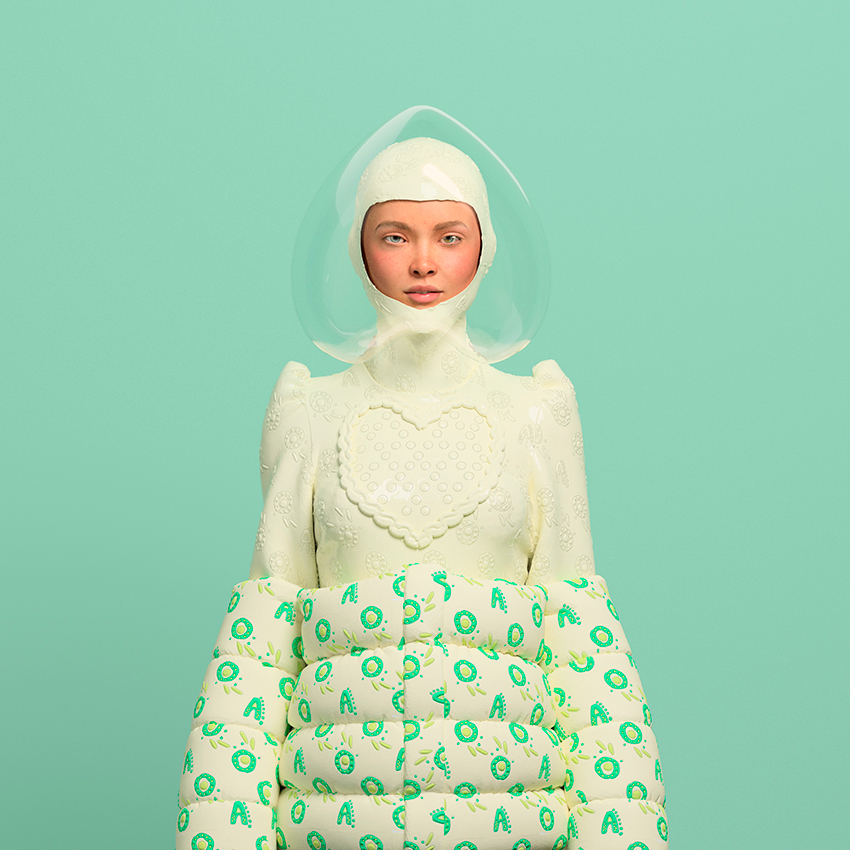 Первая капсула 3D-одежды Alena Akhmadullina