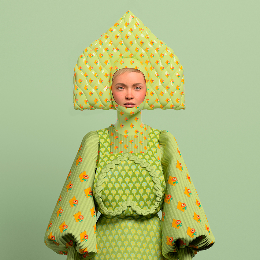 Первая капсула 3D-одежды Alena Akhmadullina
