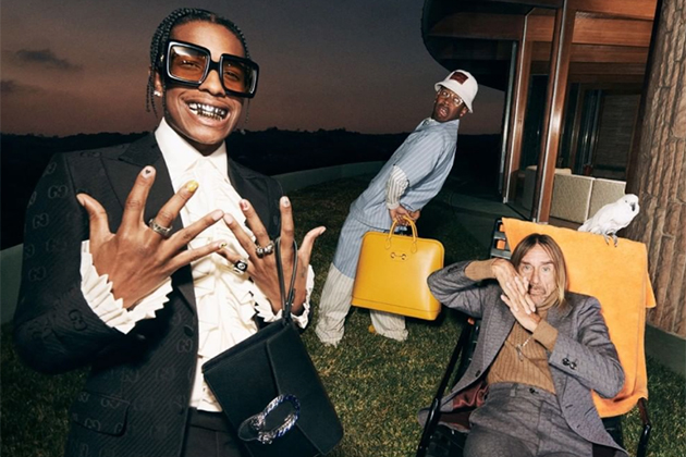 Игги Поп показал в Instagram ролик рекламной кампании Gucci со своим участием