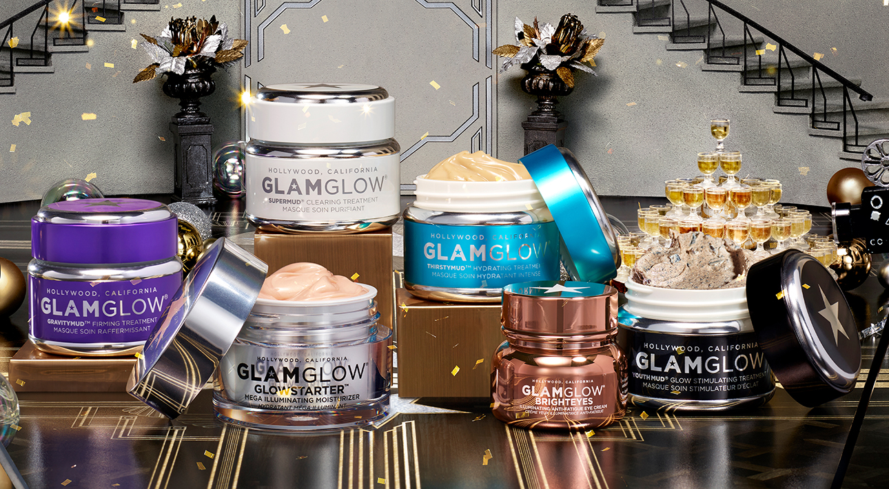 Набор масок Hollywood Glowing Skin Treasures, Glamglow