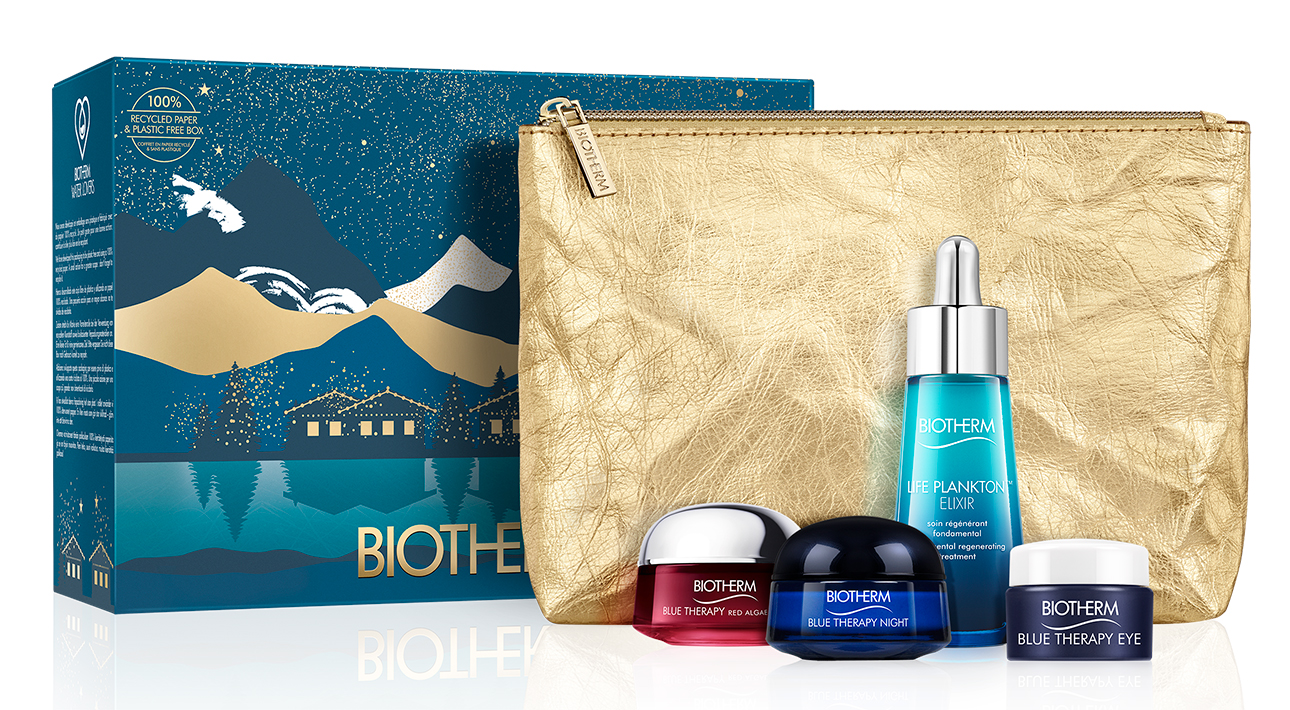 Набор для антивозрастного ухода за кожей лица Blue Therapy Red Algae, Biotherm