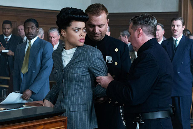 Andra Day stars in THE UNITED STATES VS. BILLIE HOLIDAY from Paramount Pictures. Photo Credit: Takashi Seida.