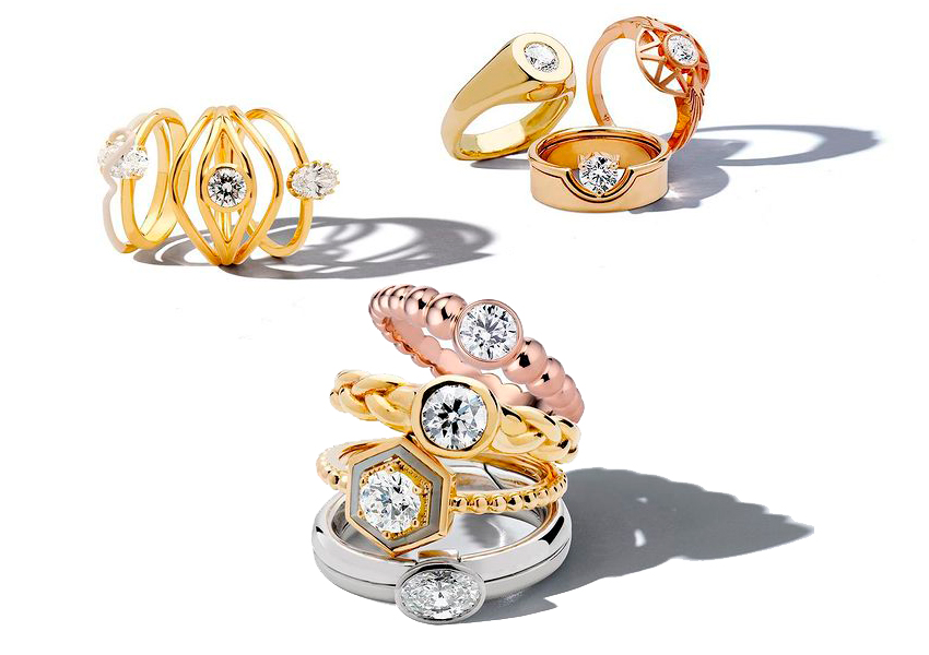 De Beers и независимые ювелиры выпустили коллекцию помолвочных колец