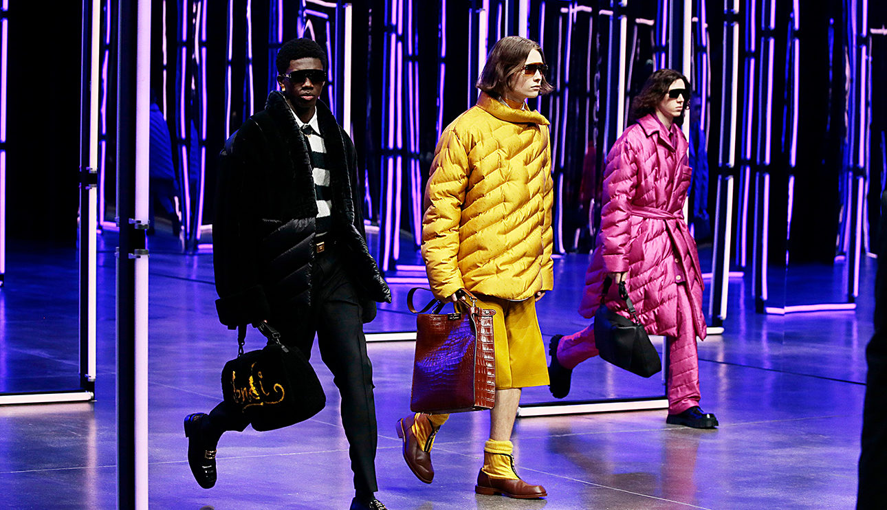 Men in Style: показ мужской коллекции Fendi осень-зима 2021