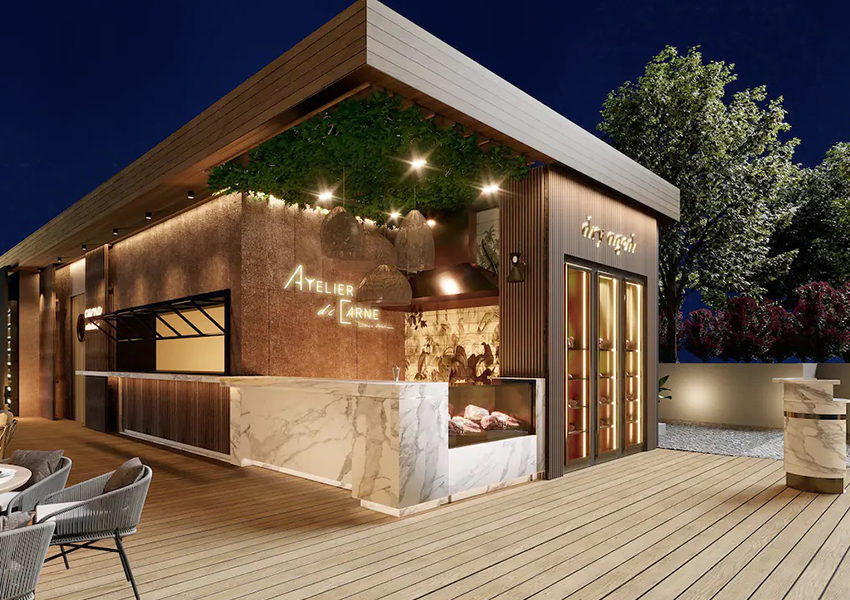 Ресторан Atelier Di Carne в отеле Mandarin Oriental, Bodrum