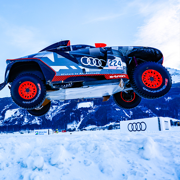 Американский мастер дрифта Кен Блок оценил прогрессивный Audi RS Q e-tron