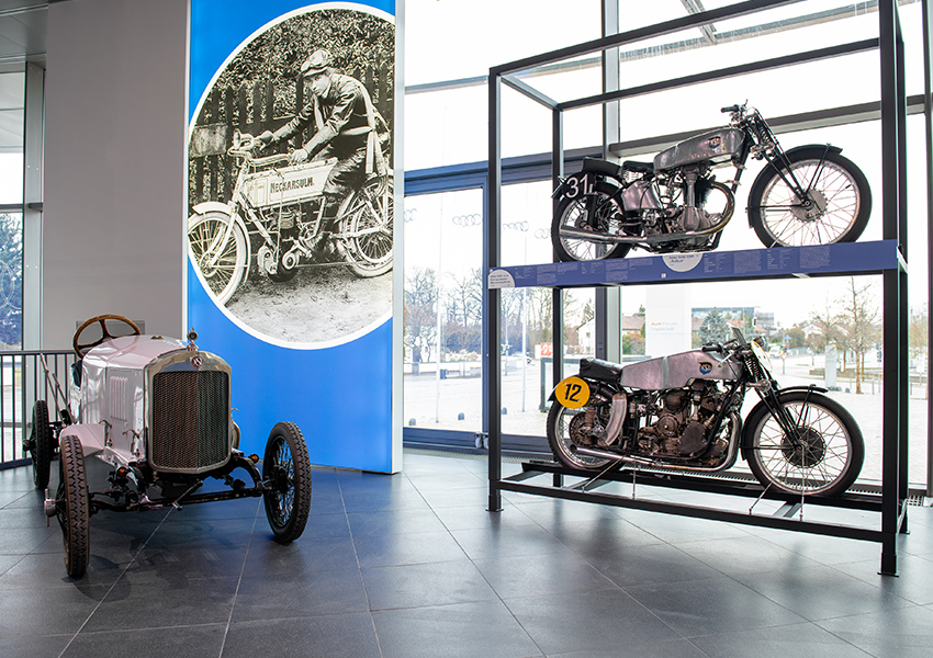 Audi приглашает посетить новую выставку «Пятое кольцо» в музее Audi museum mobile