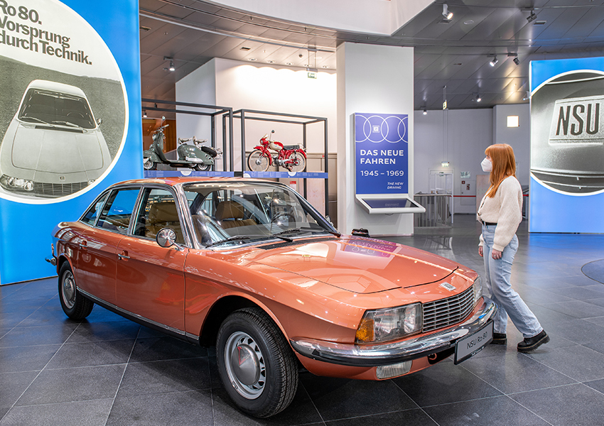 Audi приглашает посетить новую выставку «Пятое кольцо» в музее Audi museum mobile