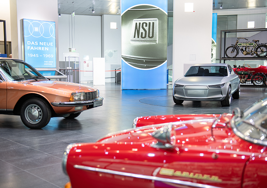 Audi приглашает посетить новую выставку «Пятое кольцо» в музее Audi museum mobile