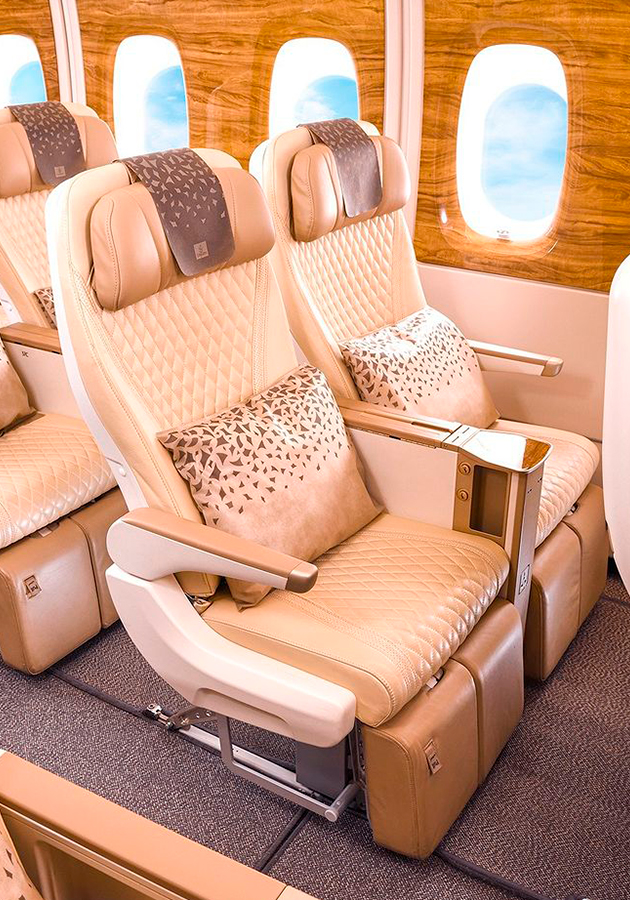 Авиакомпания Emirates расширяет направление полетов самолетов с премиальным экономическим классом