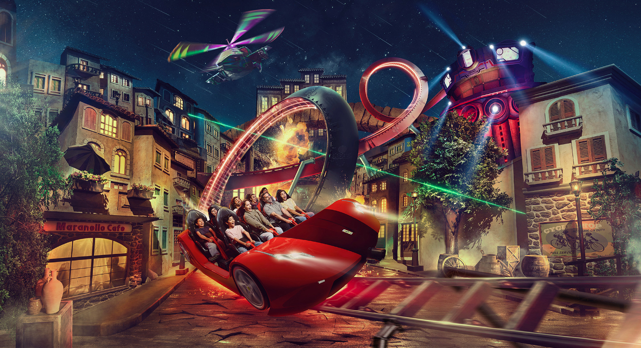 Mission Ferrari: в тематическом парке Ferrari World Abu Dhabi открылся новый аттракцион