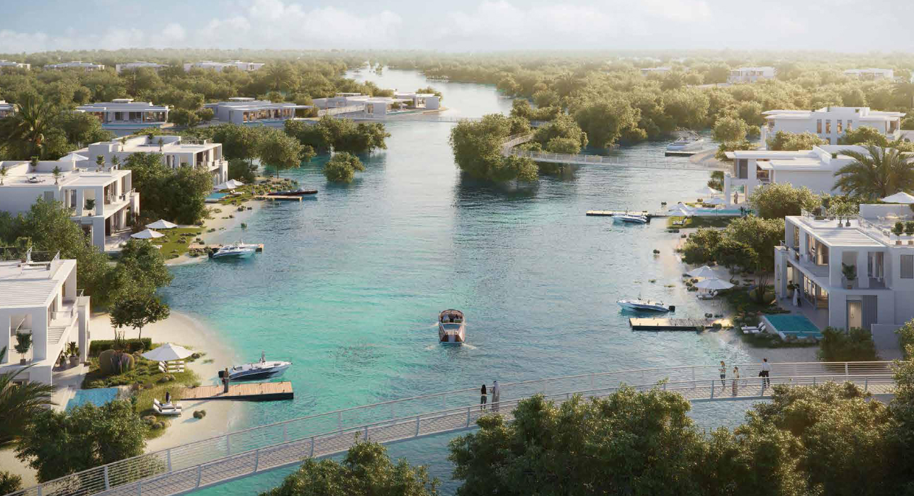 На мегаострове Рахман построят виллы на воде в мальдивском стиле