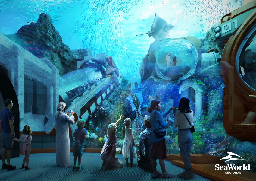 В Абу-Даби откроется океанариум SeaWorld Abu Dhabi