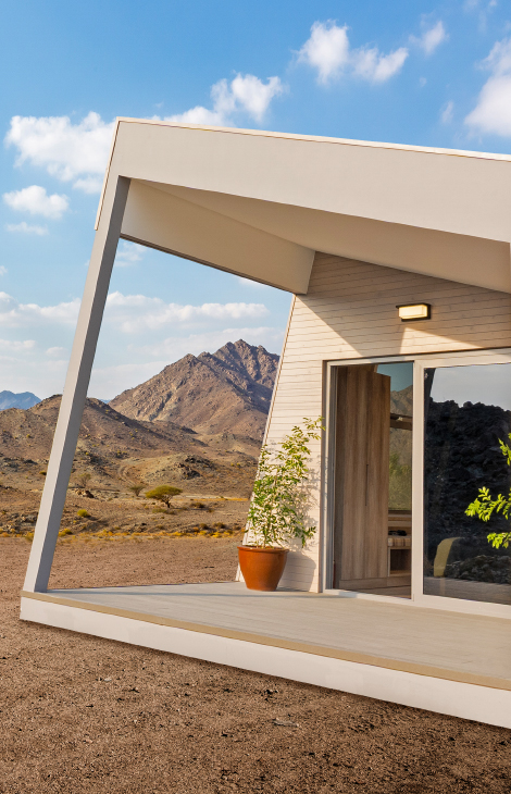 Terra Cabins: в&nbsp;отеле JA&nbsp;Hatta Fort Hotel в&nbsp;горах ОАЭ появились экокоттеджи