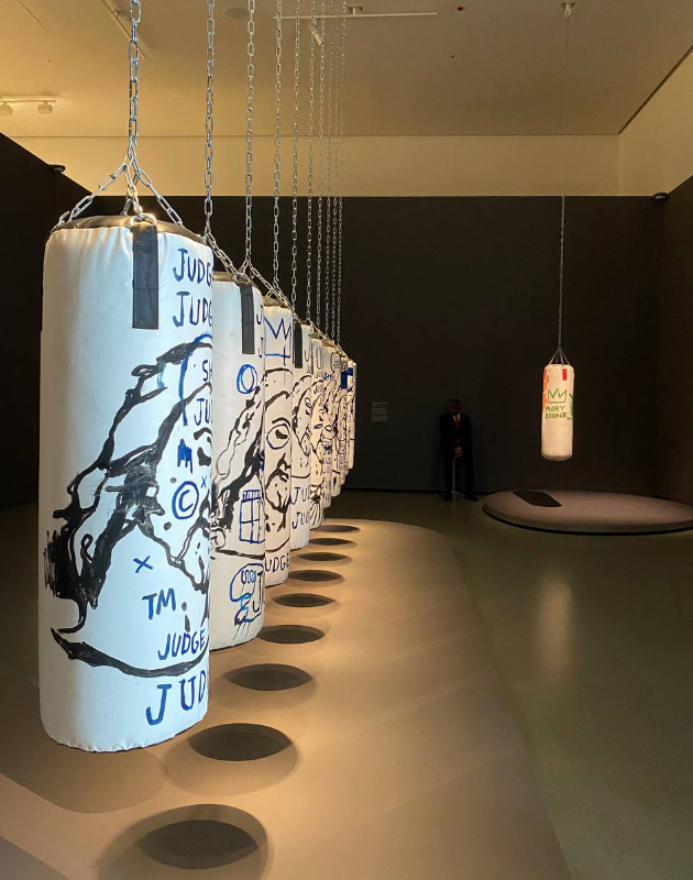 Выставка Basquiat x Warhol. Painting four hands в музее Louis Vuitton Foundation в Париже