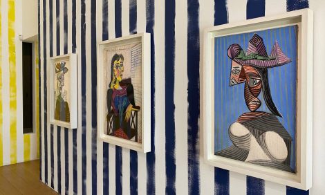 PostaАрт: Celebration Picasso, la&nbsp;collection prend des couleurs! &mdash;&nbsp;выставка в&nbsp;Париже к&nbsp;50-летию со&nbsp;дня смерти Пикассо