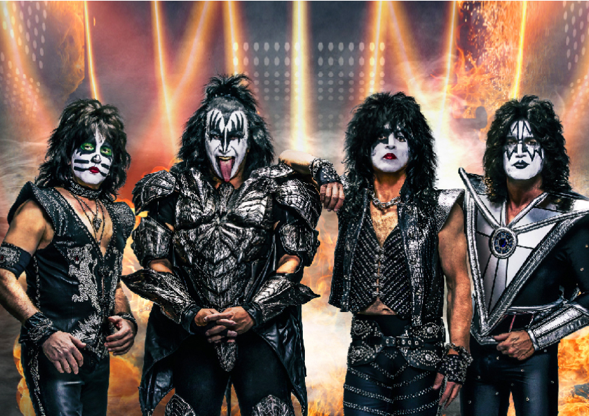 Легендарная американская группа KISS