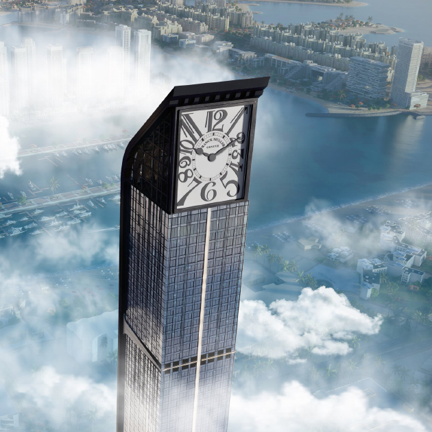 Жилой небоскреб с часами Franck Muller на крыше построят к 2027 году