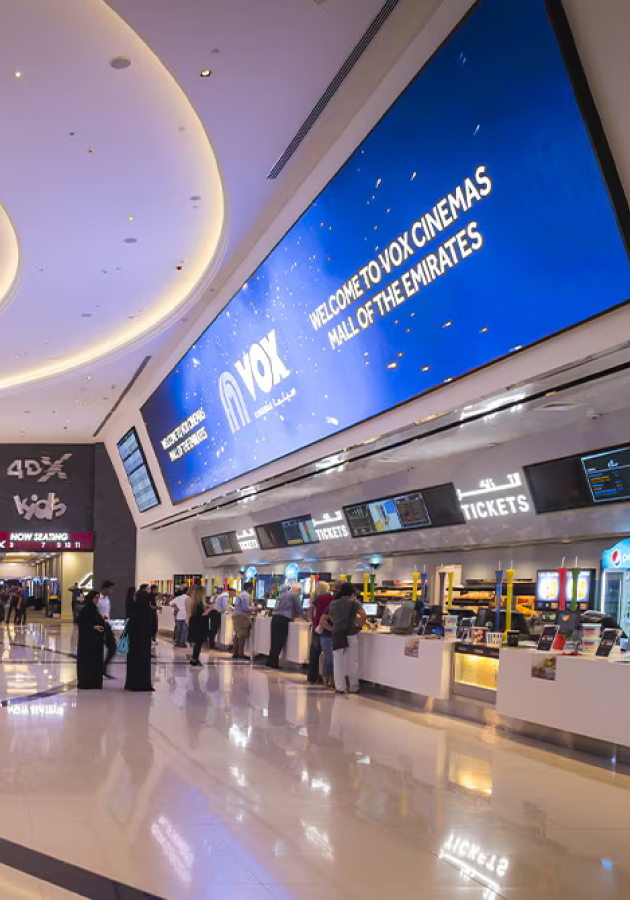 Премиальные капсулы IMAX — в VOX Cinemas Mall of the Emirates