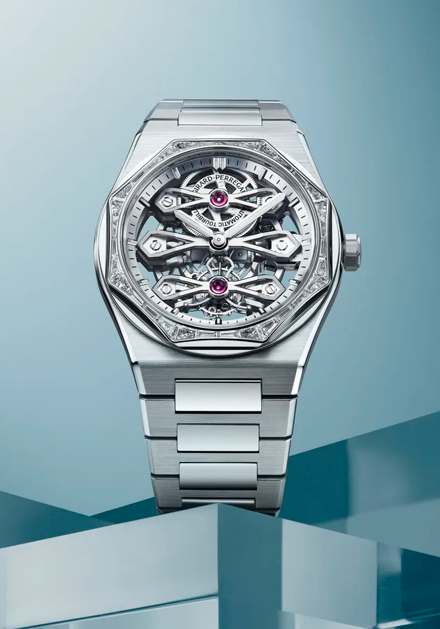 Girard-Perregaux Laureato Three Gold Bridges