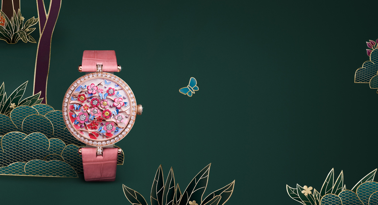 Часы и объекты искусства Van Cleef & Arpels на Dubai Watch Week 2025