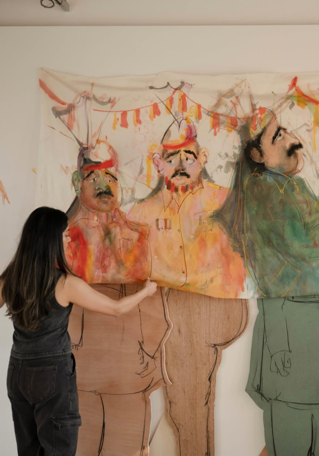 Aiza Ahmed and Sargent's Daughters. Photos by Hasan Zaidi (@hasan.xaidi)