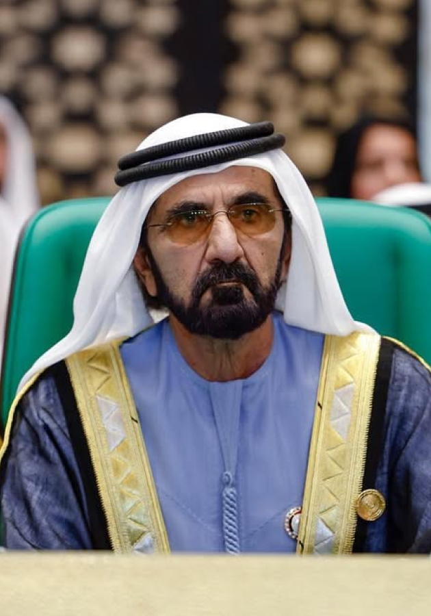 Его Высочество шейх Мохаммед бин Рашид Аль Мактум, вице-президент ОАЭ и правитель Дубая